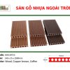 Sàn gỗ ngoài trời Hwood lỗ tròn HW140T25