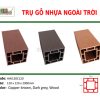 Trụ Pergola gỗ nhựa Hwood HW120C120