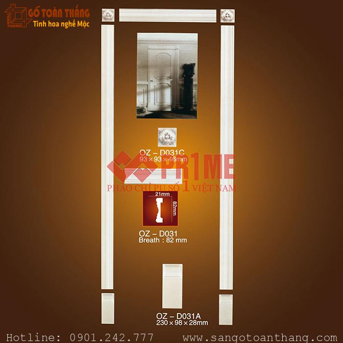 Bộ hoa văn trang trí cửa PU - OZ-D031 1 Bộ hoa văn trang trí cửa PU - OZ-D031