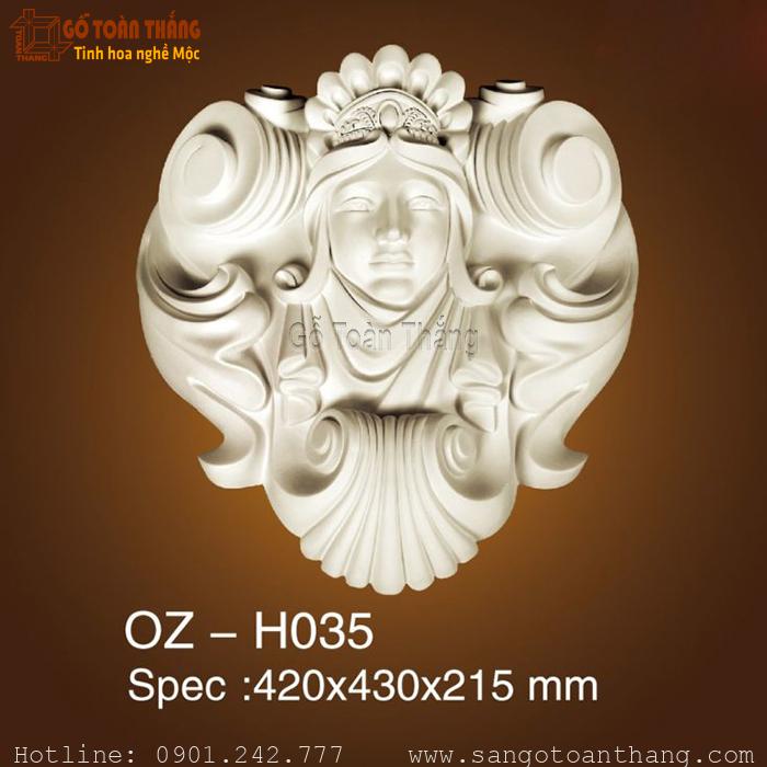 Con sơn trang trí PU - OZ-H035 1 Con sơn trang trí PU - OZ-H035