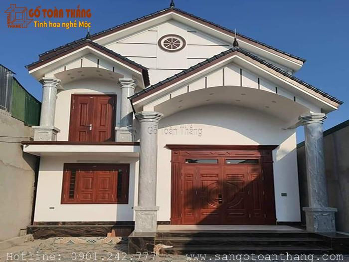 108+ Mẫu phào chỉ Cửa chính tạo điểm nhấn đẹp cho căn nhà 17 Mẫu phào chỉ cửa chính 11