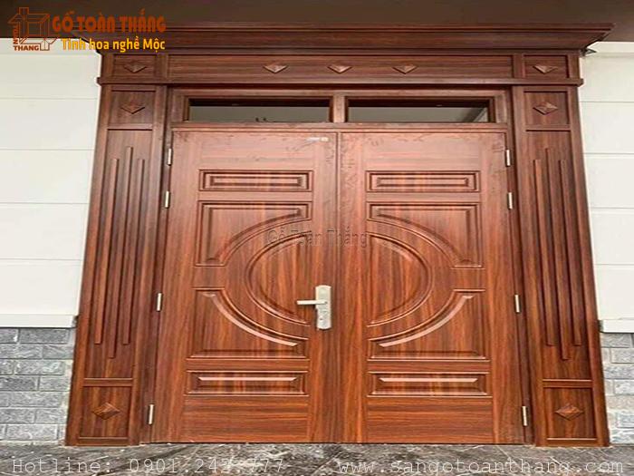 108+ Mẫu phào chỉ Cửa chính tạo điểm nhấn đẹp cho căn nhà 23 Mẫu phào chỉ cửa chính 17