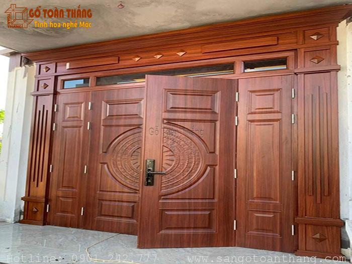 108+ Mẫu phào chỉ Cửa chính tạo điểm nhấn đẹp cho căn nhà 21 Mẫu phào chỉ cửa chính 15