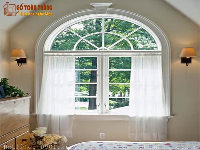 48+ Mẫu phào chỉ cửa sổ đẹp - "Đôi mắt" của ngôi nhà 14 Mẫu phào chỉ cửa sổ 08