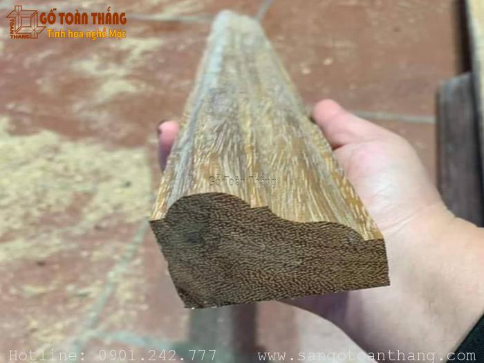 Phào chỉ gỗ tự nhiên: 28+ Mẫu đẹp và báo giá năm 2025 15 Phào chỉ thắt lưng gỗ tự nhiên