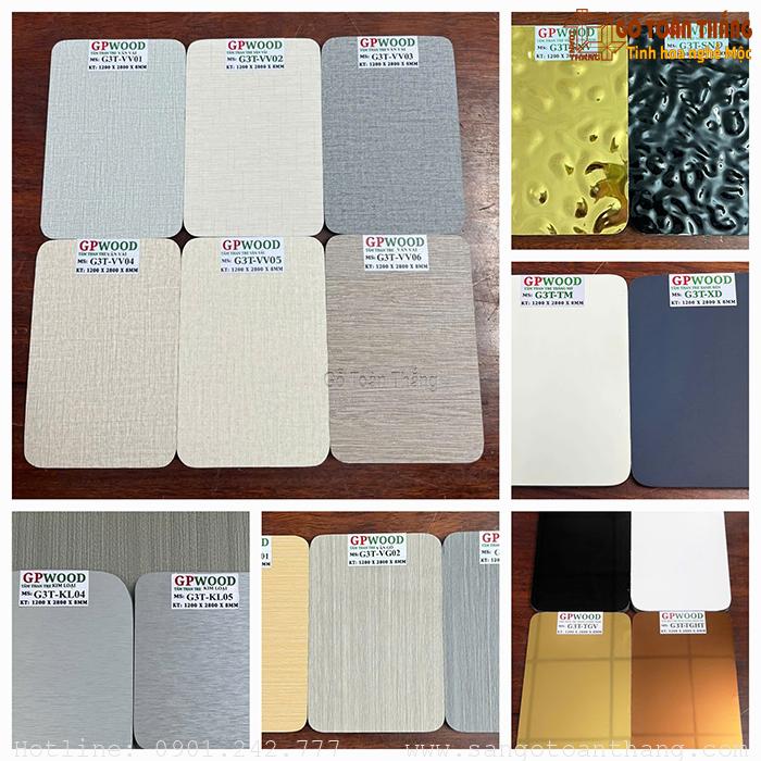 Tấm ốp than tre Gpwood đa dạng màu sắc Tấm ốp than tre Gpwood đa dạng màu sắc