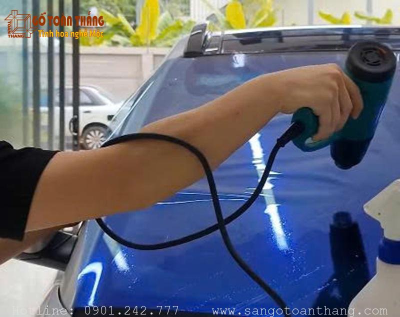 Làm mềm keo bằng khò nhiệt