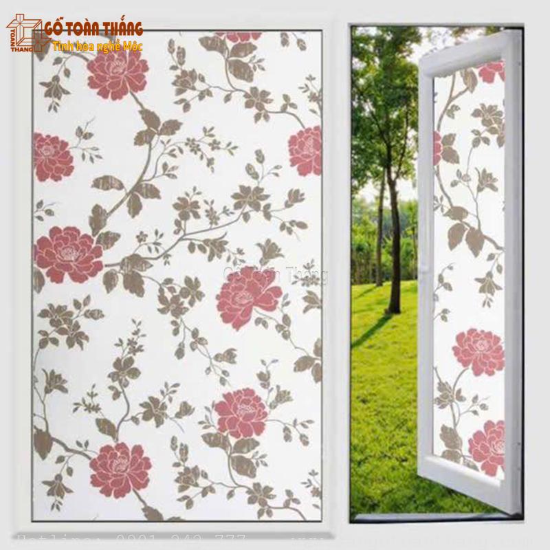 Decal dán kính làm cho không gian thêm sôi động