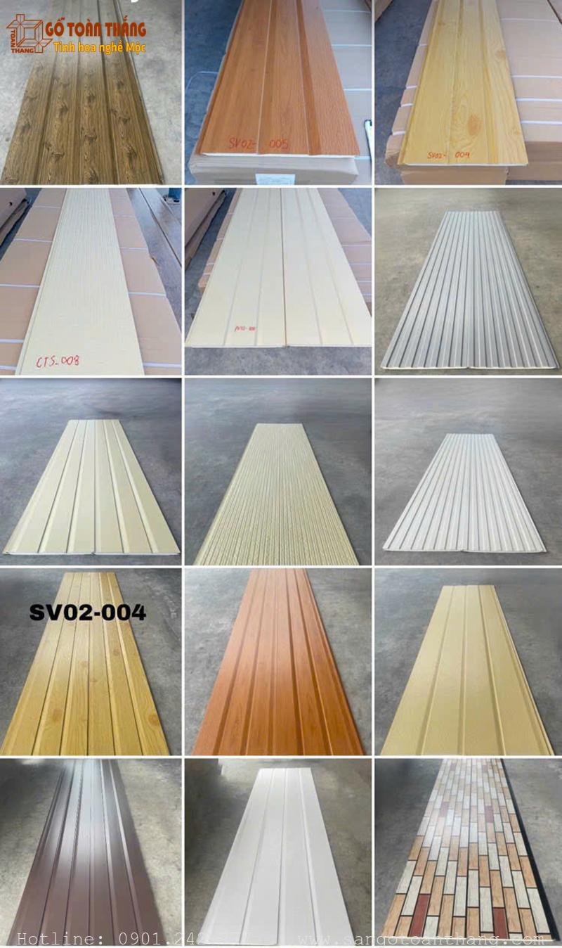 Các loại bề mặt Tấm Panel tường ngoài trời Các loại bề mặt Tấm Panel tường ngoài trời