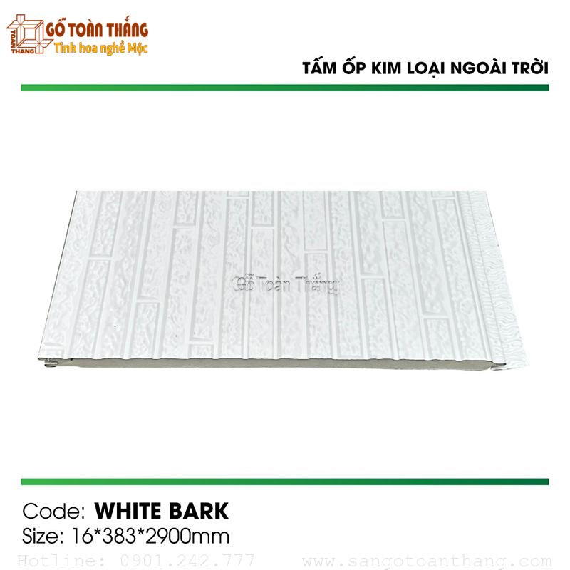 Tấm Panel NC Meta Siding White Bark 1 Tấm Panel NC Meta Siding White Bark