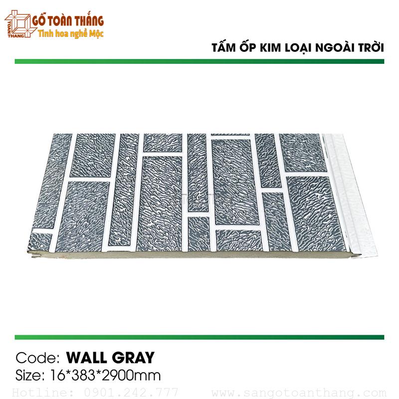 Tấm Panel NC Meta Siding Wall Gray 1 Tấm Panel NC Meta Siding Wall Gray