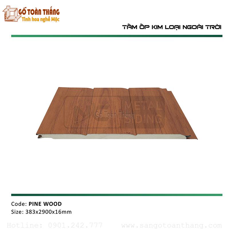 Tấm Panel NC Meta Siding Pine Wood 1 Tấm Panel NC Meta Siding Pine Wood