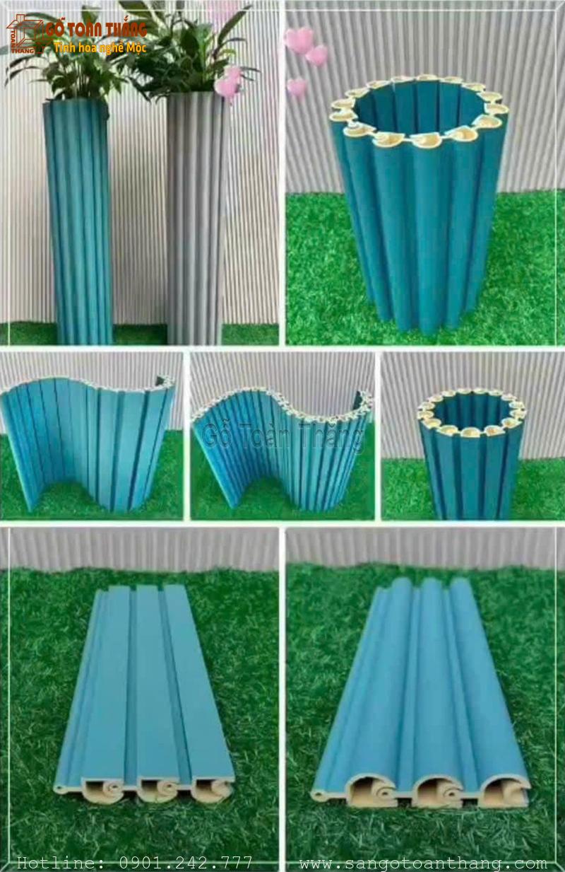 Tấm lam sóng uốn cong có nhiều biên dạng