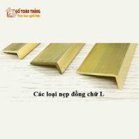 Nẹp đồng chữ L 5