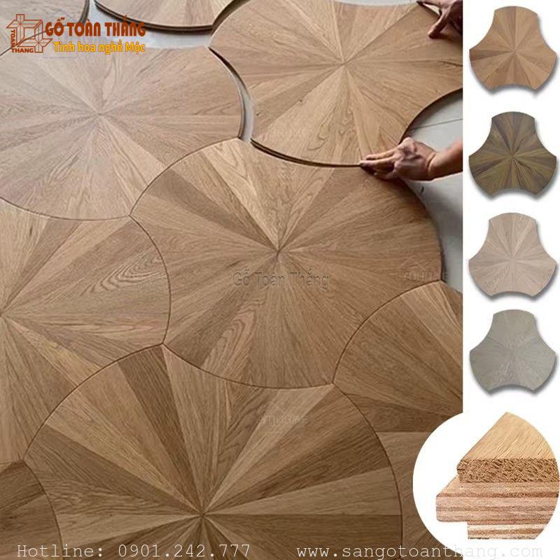 Sàn gỗ Nghệ thuật sử dụng ở những không gian cần điểm nhấn