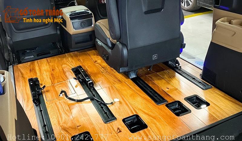 Mẫu Sàn gỗ xe ô tô limousine số 05