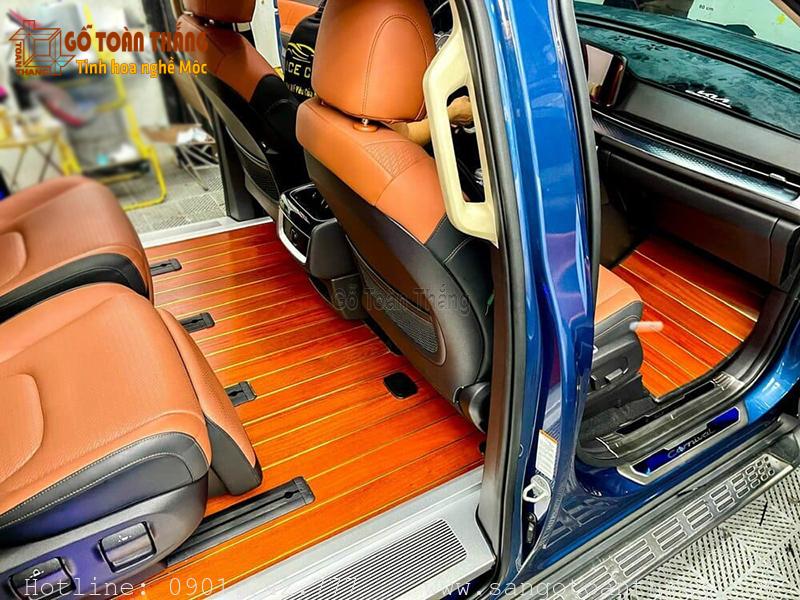 Mẫu Sàn gỗ xe ô tô limousine số 02