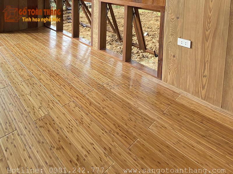 Sàn tre biến tính thân thiện với môi trường sống