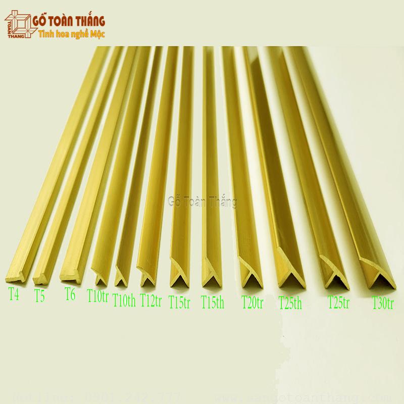 Kích thước nẹp đồng T