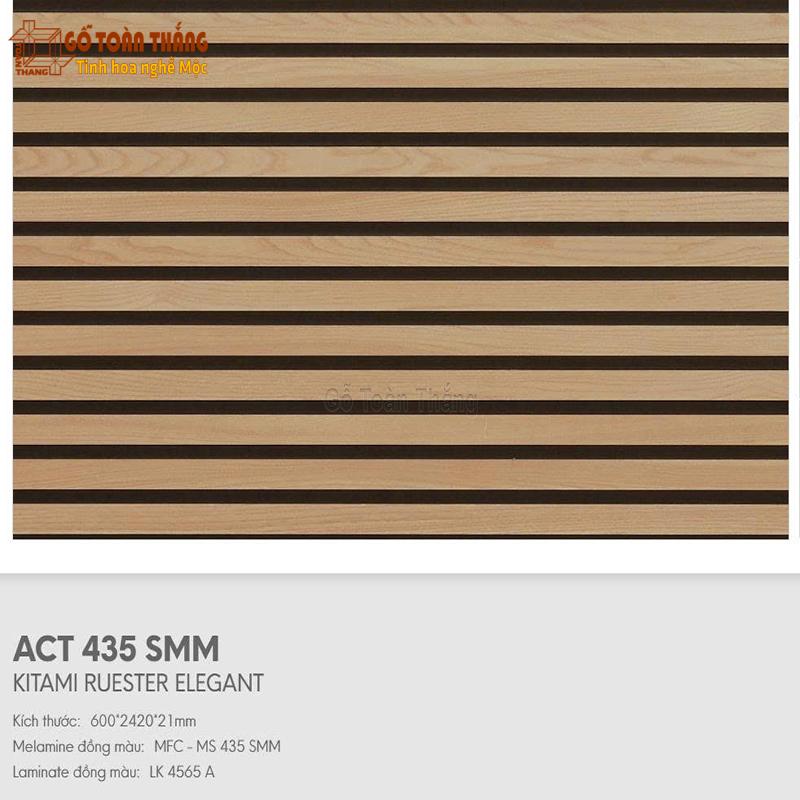 Lam trang trí acoustic An Cường ACT 435 SMM 1 Lam trang trí acoustic An Cường ACT 435 SMM