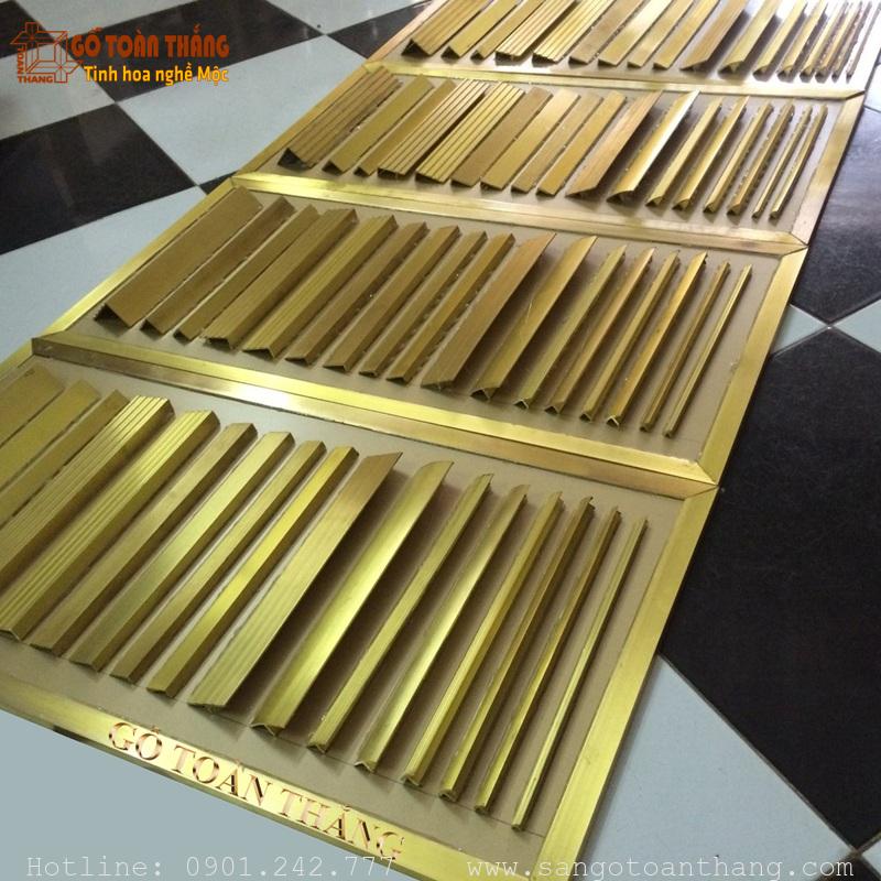 Gia công nẹp đồng theo yêu cầu 1 Gia công nẹp đồng theo yêu cầu