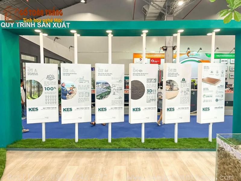 Sàn gỗ KES sản xuất theo dây chuyền khép kín Sàn gỗ KES sản xuất theo dây chuyền khép kín