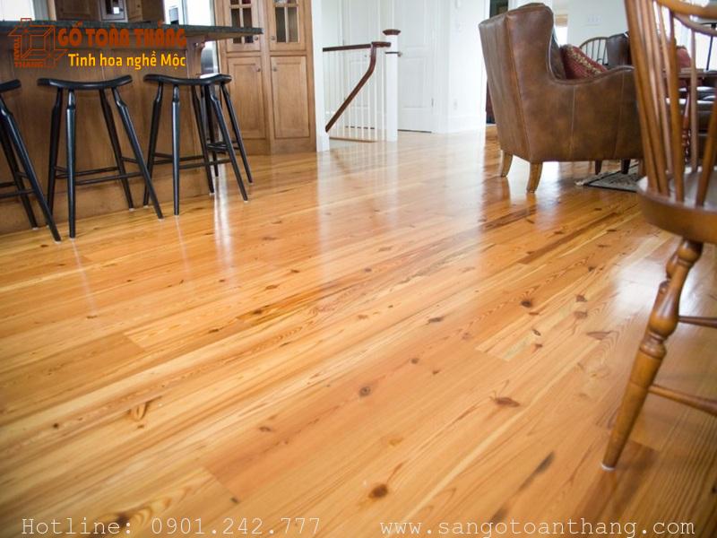 Sàn gỗ Thông 15x90x900mm 3 Sàn gỗ Thông 15x90x900mm - Ảnh 3