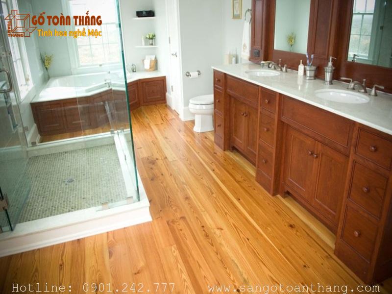 Sàn gỗ Thông 15x90x900mm 2 Sàn gỗ Thông 15x90x900mm - Ảnh 2