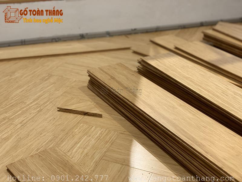 Sàn tre ép khối chất lượng đi kèm thông số rõ ràng Sàn tre ép khối chất lượng đi kèm thông số rõ ràng