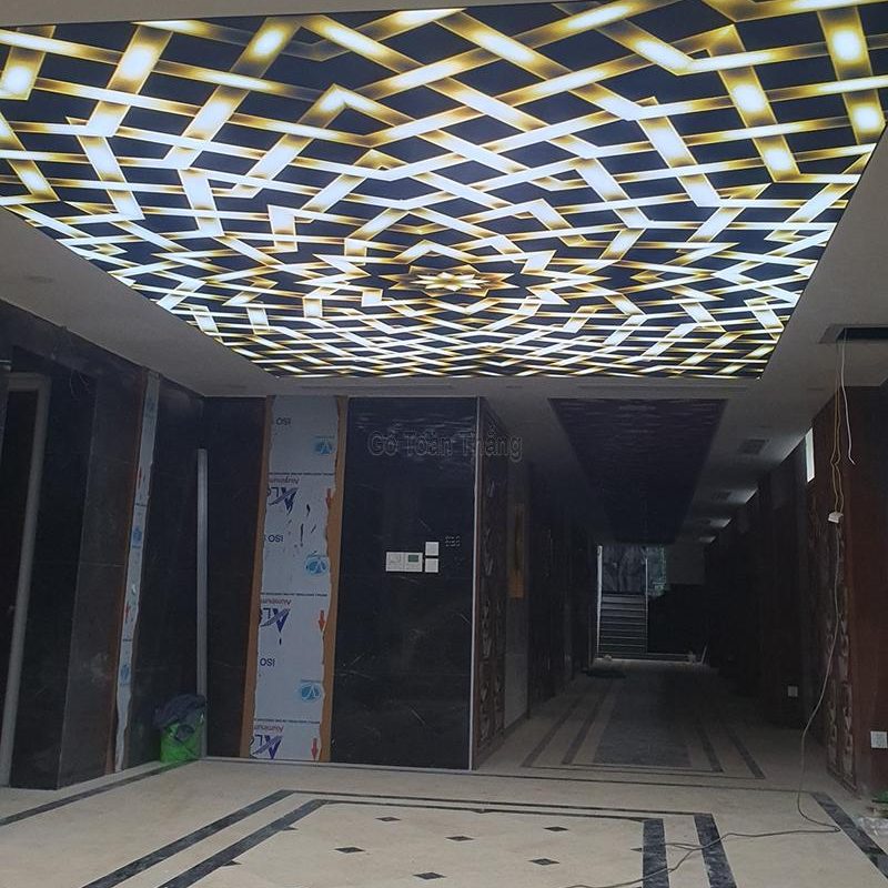 Trần căng xuyên sáng 3D