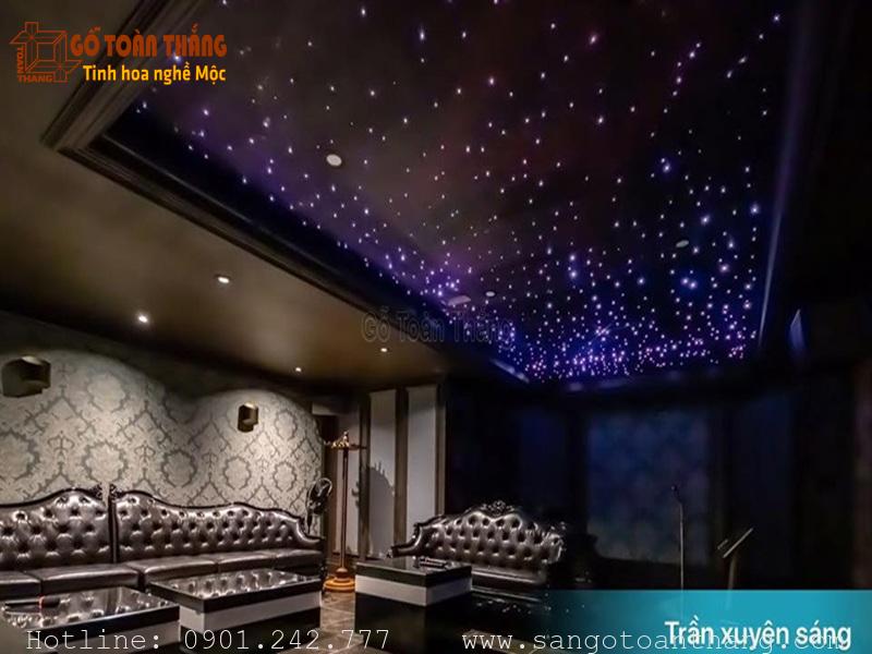 Trần xuyên sáng bầu trời sao lấp lánh 1 Trần xuyên sáng bầu trời sao lấp lánh