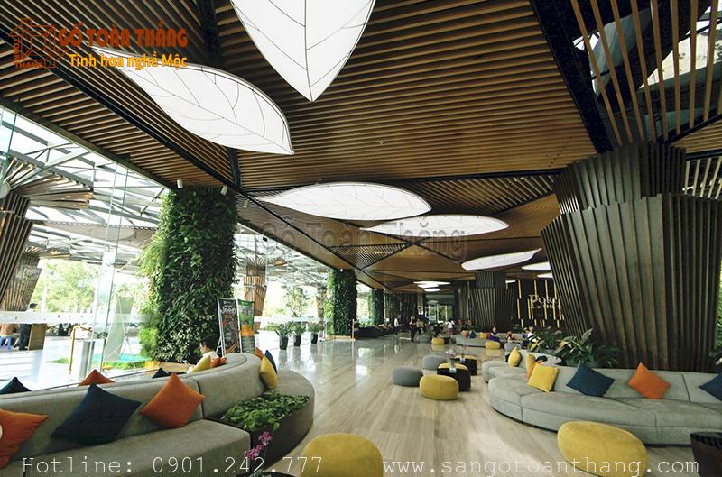 Mẫu Trần xuyên sáng Barrisol cho sảnh lễ tân