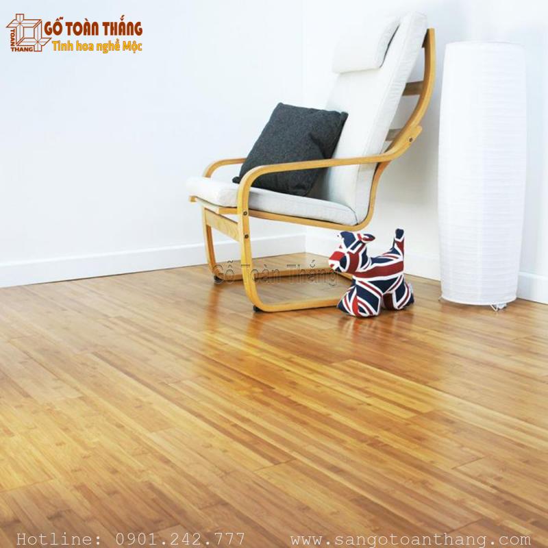 Sàn tre ép nghiêng có nhiều ưu điểm vượt trội Sàn tre ép nghiêng có nhiều ưu điểm vượt trội