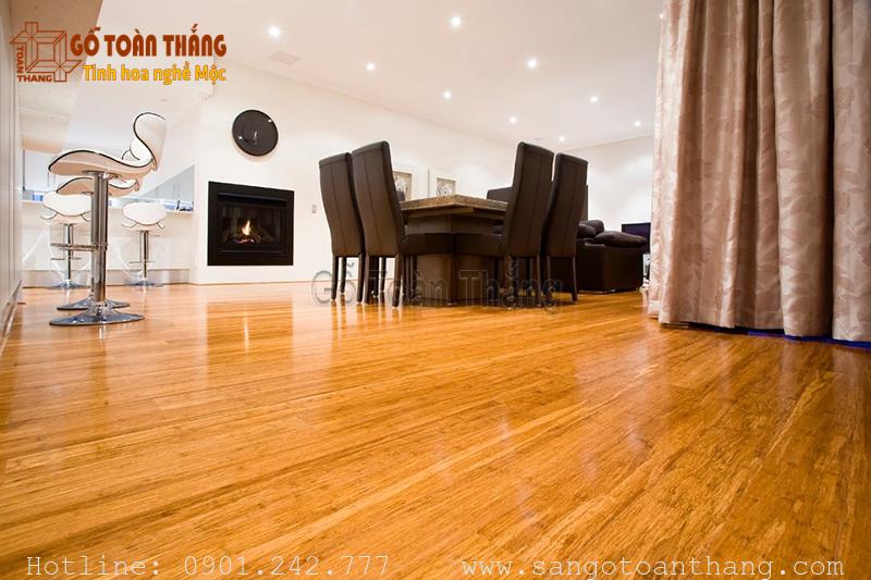 Ván sàn tre là dòng vật liệu xanh của hiện tại và tương lai