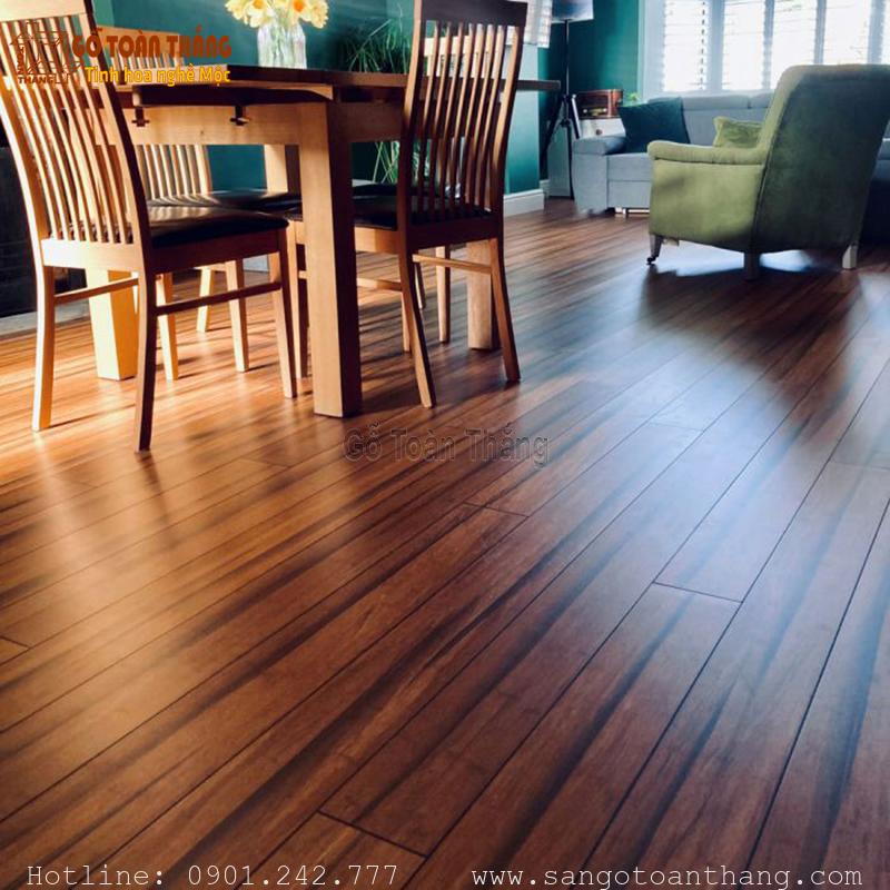 Sàn tre ép khối Pearl vân gỗ có nét độc đáo Sàn tre ép khối Pearl vân gỗ có nét độc đáo