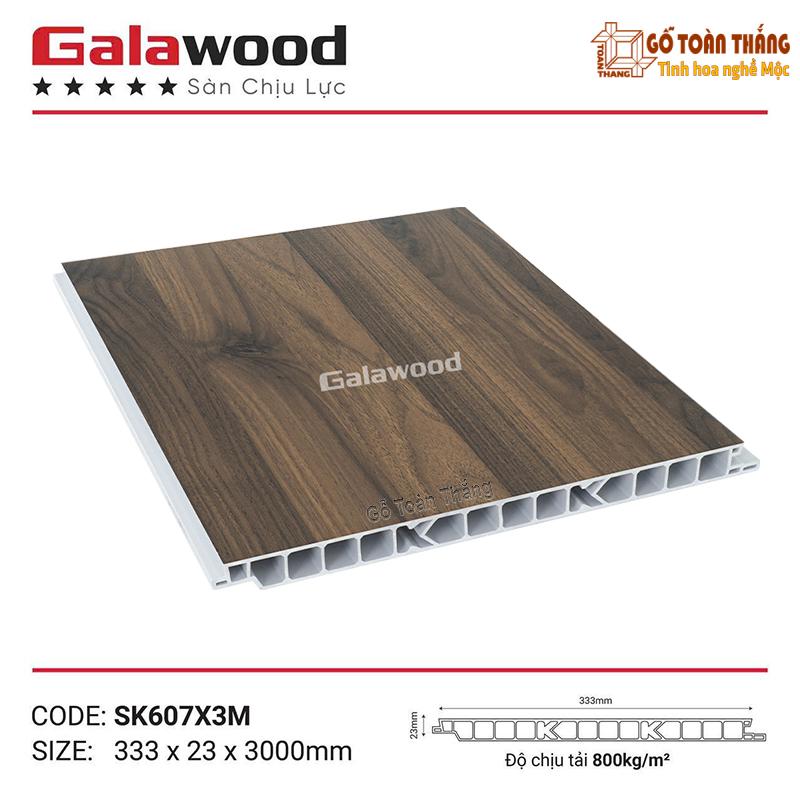 Sàn nhựa chịu lực lõi K Galawood SK607 1 Sàn nhựa chịu lực lõi K Galawood SK607
