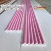 Lam sóng tròn màu hồng PX019
