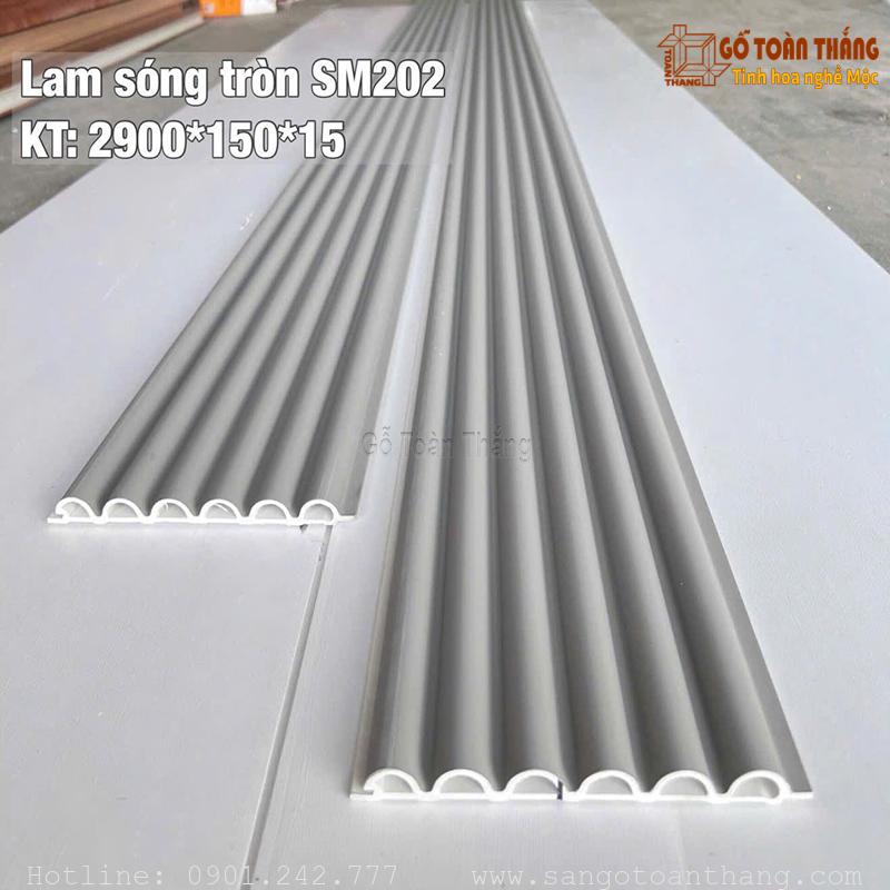 Lam sóng tròn màu xám SM202 1 Lam sóng tròn màu xám SM202