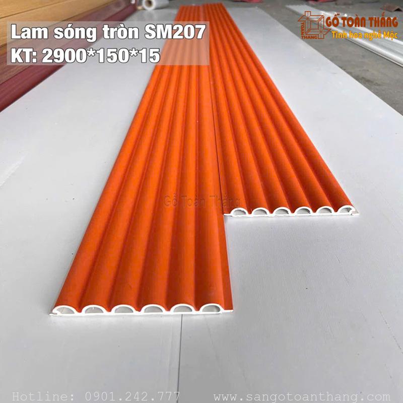Lam sóng tròn màu cam SM207 1 Lam sóng tròn màu cam SM207