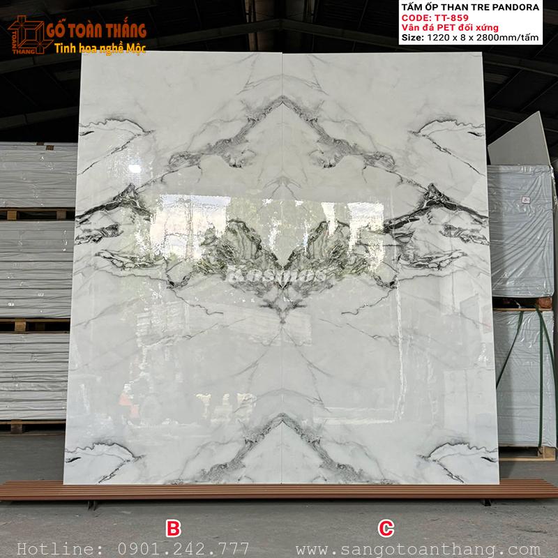 Tấm than tre vân đá đối xứng 8mm Kosmos TT-859 BC 1 Tấm than tre vân đá đối xứng 8mm Kosmos TT-859 BC