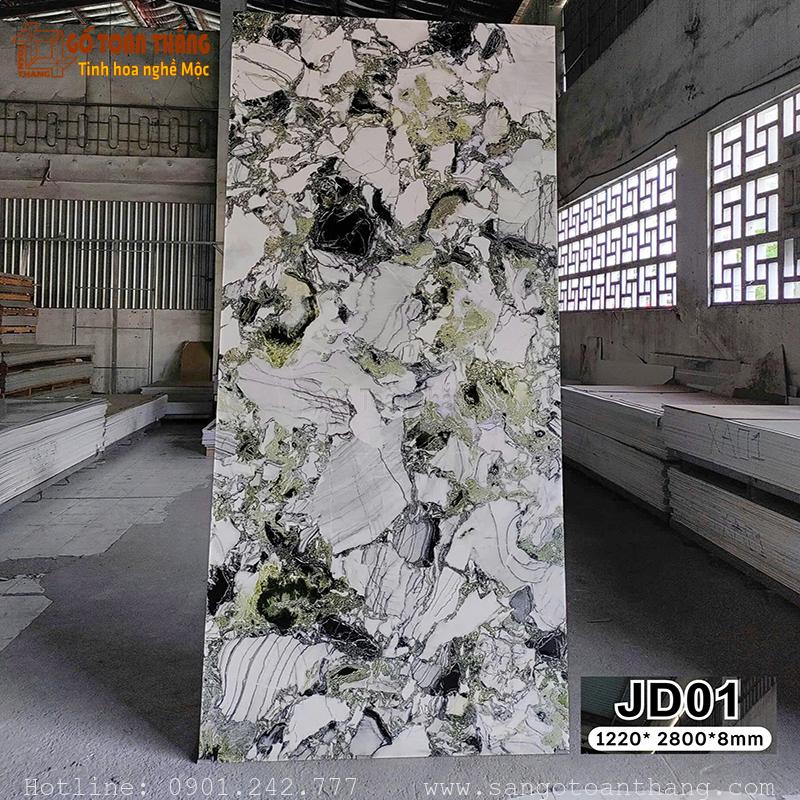 Tấm than tre 8mm vân đá cẩm thạch JD01 1 Tấm than tre 8mm vân đá cẩm thạch JD01