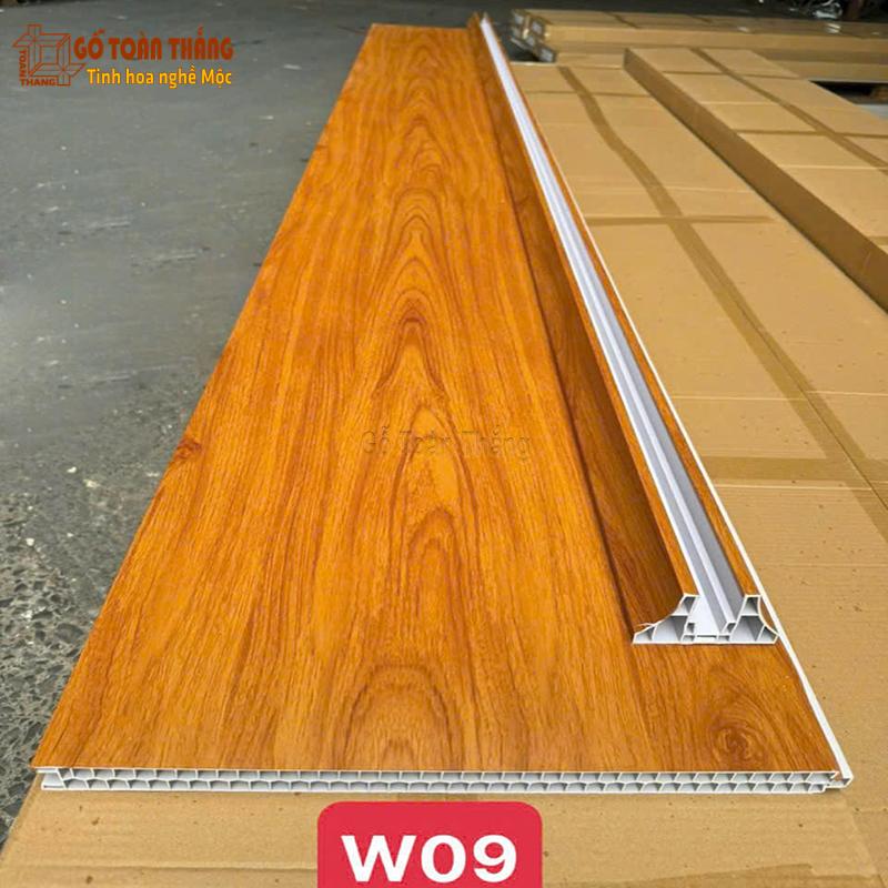 Vách ngăn 2 mặt vân gỗ W09 1 Vách ngăn 2 mặt vân gỗ W09