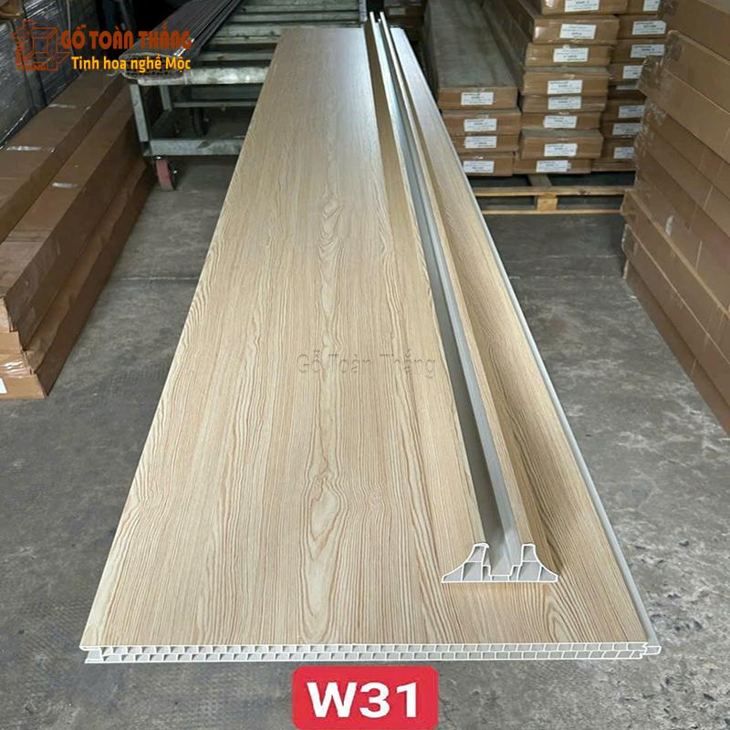 Vách ngăn 2 mặt vân gỗ W31 1 Vách ngăn 2 mặt vân gỗ W31