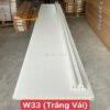 Vách ngăn 2 mặt màu trắng vân vải W33