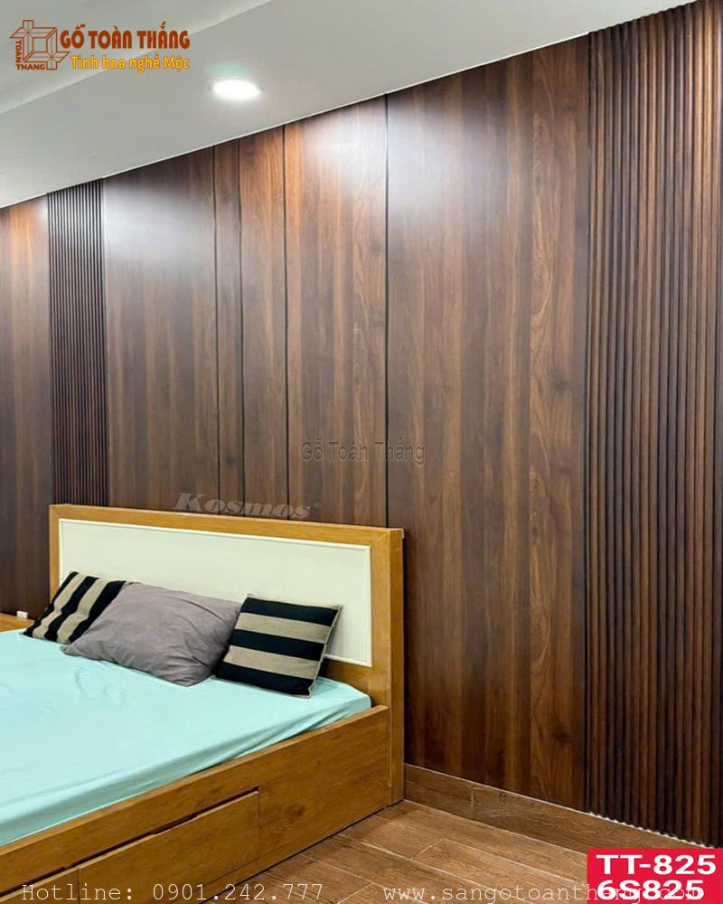 Tấm ốp than tre TT-825 kết hợp tấm lam sóng 825 làm cho không gian thêm sang trọng Tấm ốp than tre TT-825 kết hợp tấm lam sóng 825 làm cho không gian thêm sang trọng