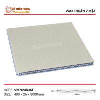 Vách ngăn nhựa 2 mặt Galawood VN-924x3M
