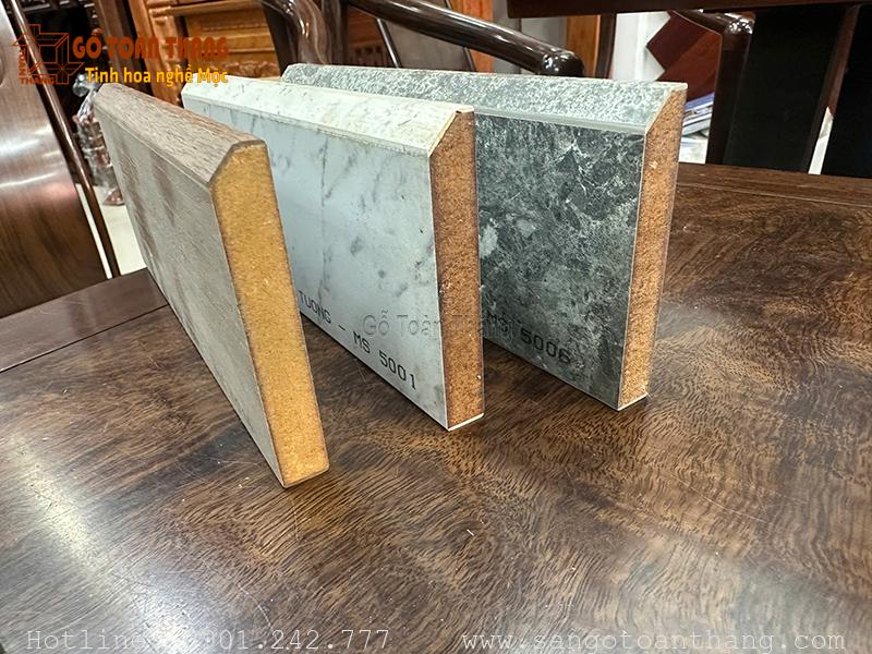 Len chân tường An Cường làm từ gỗ công nghiệp HDF