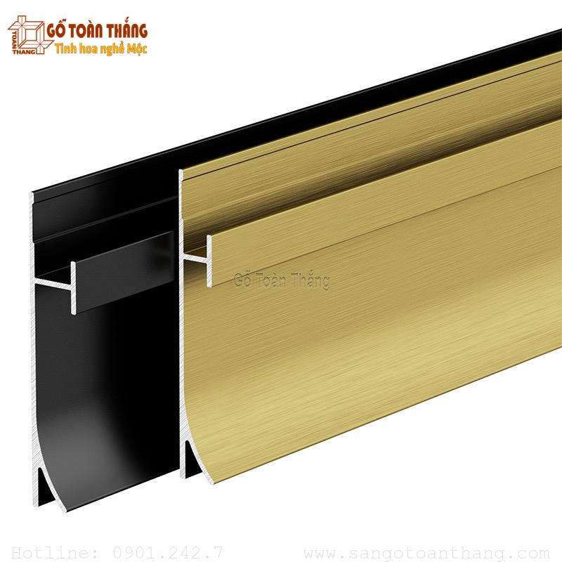 Len chân tường âm bằng nhôm