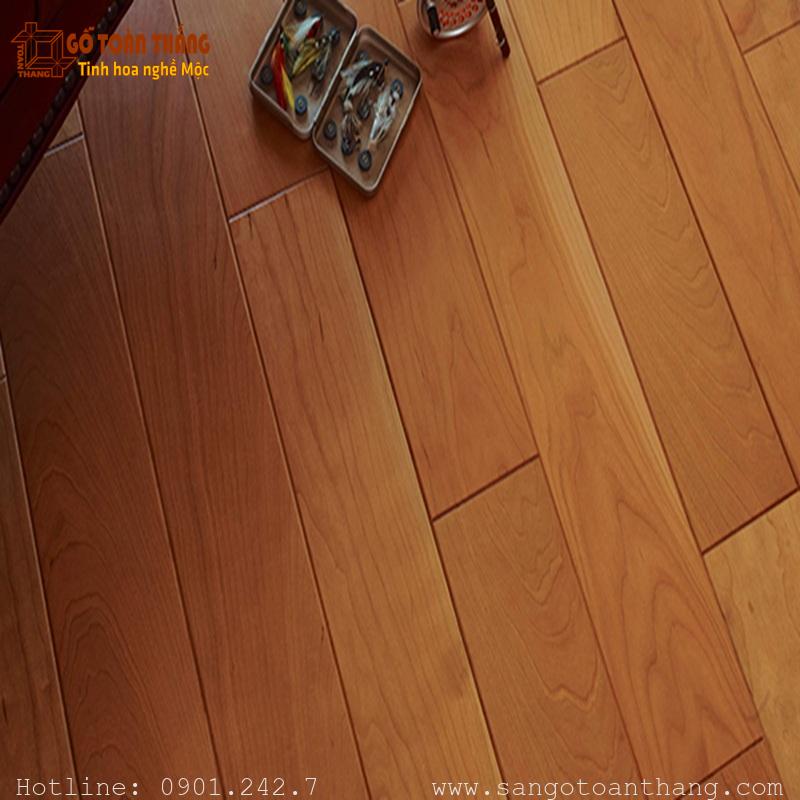 Sàn gỗ Cherry kỹ thuật 1 Sàn gỗ Cherry kỹ thuật