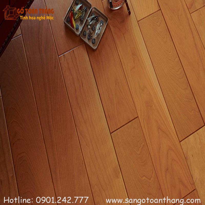 Sàn gỗ Cherry kỹ thuật 1 Sàn gỗ Cherry kỹ thuật